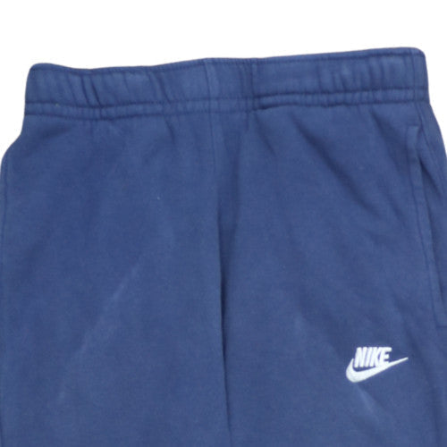 Nike Men's Blue Jogger Trousers XS Fleece Regular Fit Activewear