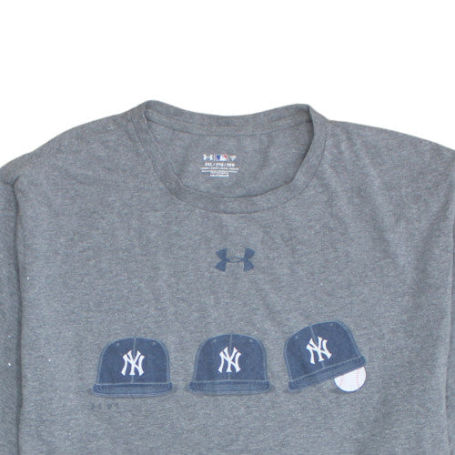 Under Armour Men’s Grey 2XL Short Sleeve MLB Sports T-Shirt