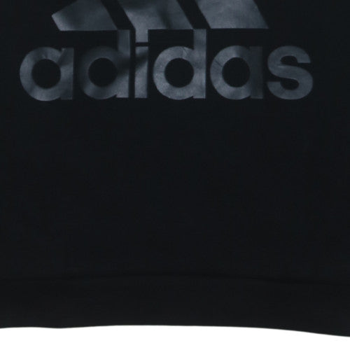 Adidas Women's Black Pullover Sweatshirt Size L Crew Neck Logo Sportswear