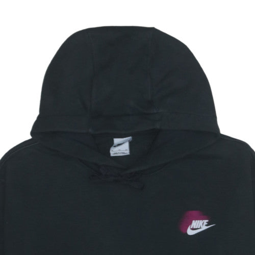 Nike Womens Black XL Pullover Hoodie Sweatshirt Graphic Logo