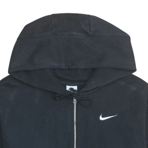 Nike Men’s Black Full Zip Fleece Hoodie L Regular Sportswear