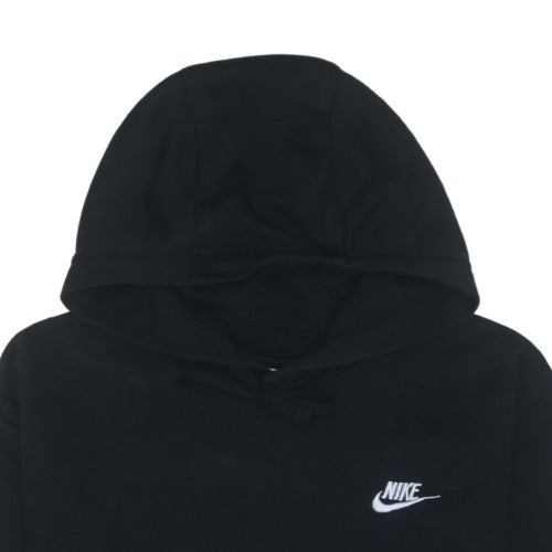 Nike Womens Black Pullover Hoodie S – Classic Fleece Sweatshirt