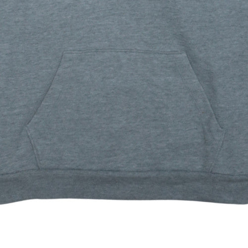Levi's Men Grey Pullover Hoodie Medium Fleece Logo Sweatshirt