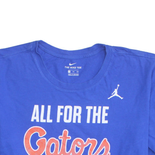 Nike Men’s Blue XXL Graphic Crew Neck Gators T-Shirt