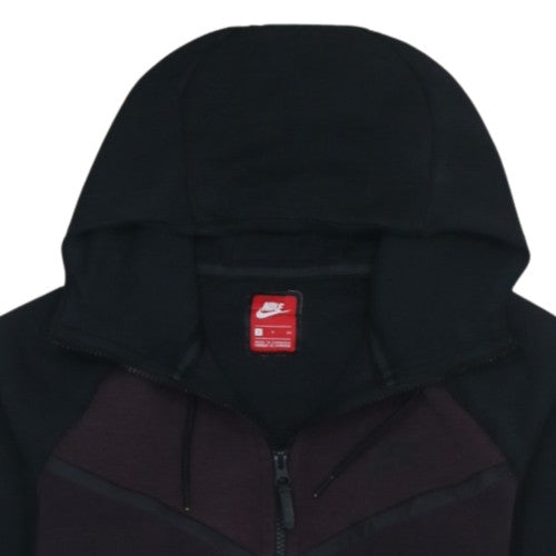 Nike Men's Black Full Zip Fleece Hoodie Size S