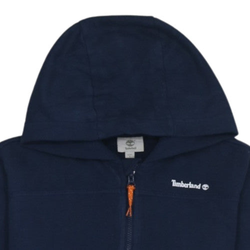 Timberland Boys Navy Full Zip Hoodie Size 14 Years Cotton Blend