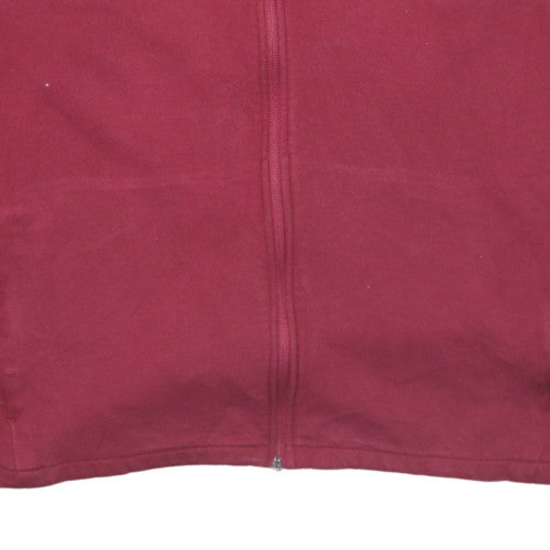 Puma Men's Red Full Zip Hoodie 2XL Regular Fit Sportswear