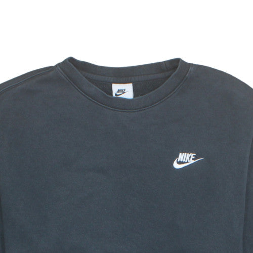 Nike Men's Black Medium Crew Neck Pullover Sweatshirt