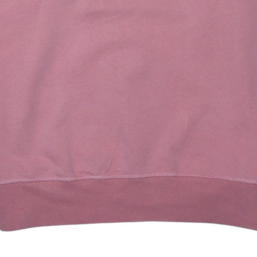 Levi's Womens Pink Crew Neck Pullover Sweatshirt Size L