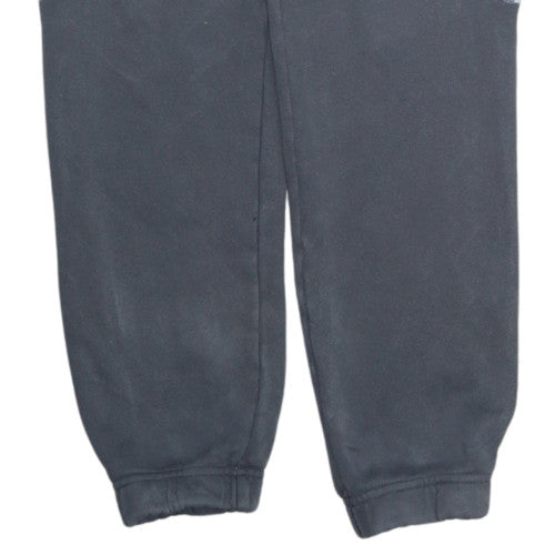 Adidas Men Grey Fleece Sweatpants M Regular Fit Tapered Joggers