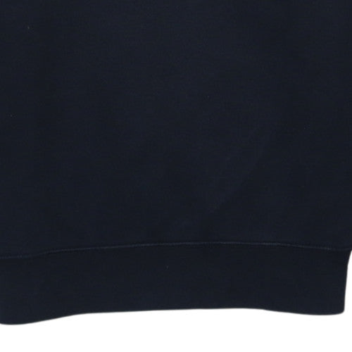 Nike Men's Black Small Pullover Fleece Sweatshirt Crew Neck