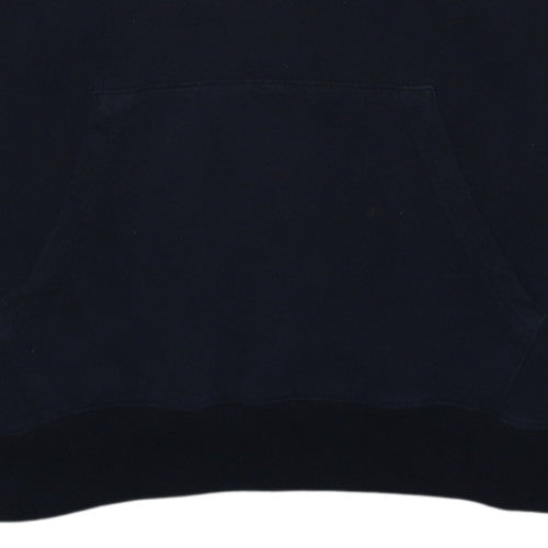 Champion Men's Black Pullover Hoodie Medium Logo Fleece Sweatshirt