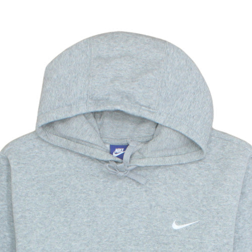 Nike Men's Grey Medium Pullover Hoodie Fleece Sweatshirt