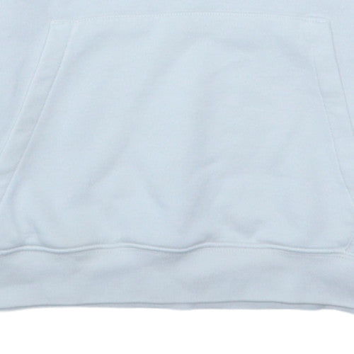 Nike Boys White XL Pullover Hoodie with Logo & Kangaroo Pocket