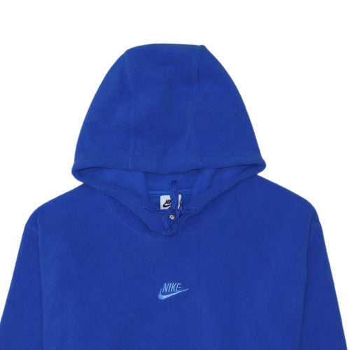 Nike Men's Blue Pullover Fleece Hoodie Size L Sportswear