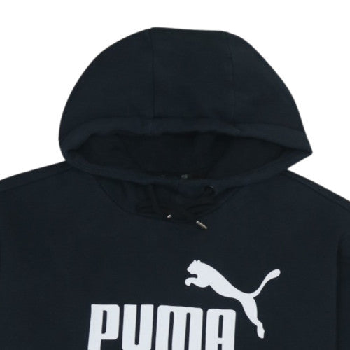 Puma Men's Black XL Pullover Hoodie Fleece Graphic Sportswear