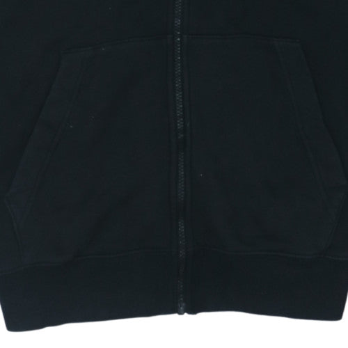 Nike Men's Black Full Zip Hoodie Size M Fleece Sportswear