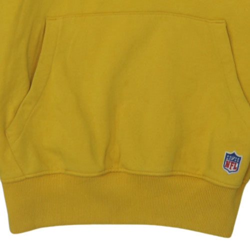 Celio NFL Steelers Men's Yellow Pullover Hoodie XS Regular Fit