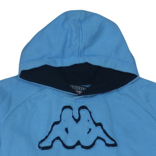 Kappa Men's Blue XL Pullover Hoodie with Logo