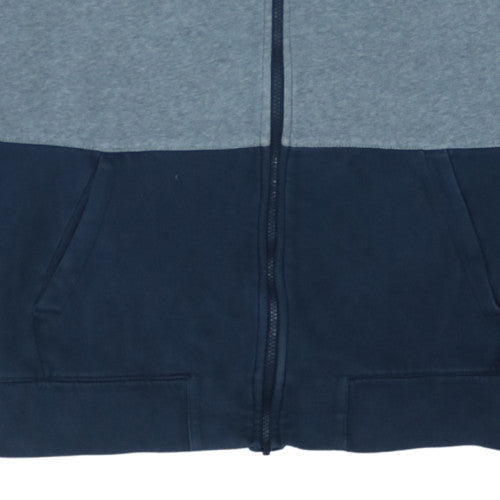 Nike Air Mens Grey Full Zip Hoodie XL Cotton Blend