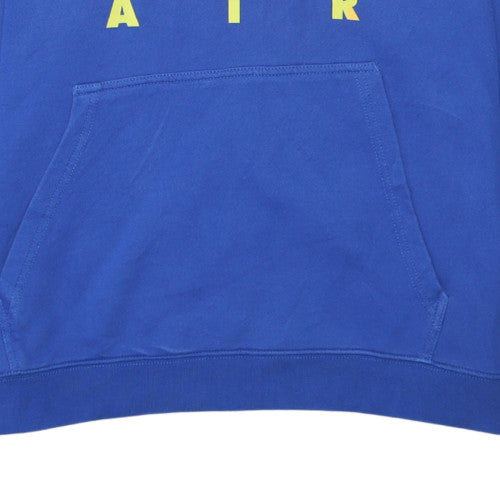 Nike Men's Blue Pullover Hoodie L Graphic Print Sportswear