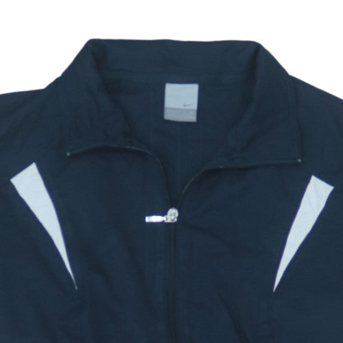 Nike Women's Black Full Zip Track Jacket Size S Polyester Sportswear