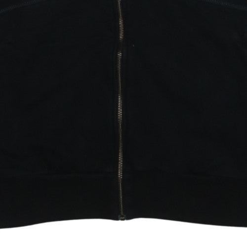 Puma Men's Black 2XL Full Zip Fleece Sweatshirt