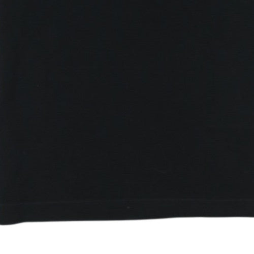 Lacoste Mens Black Slim Fit Polo Shirt XS Cotton Blend