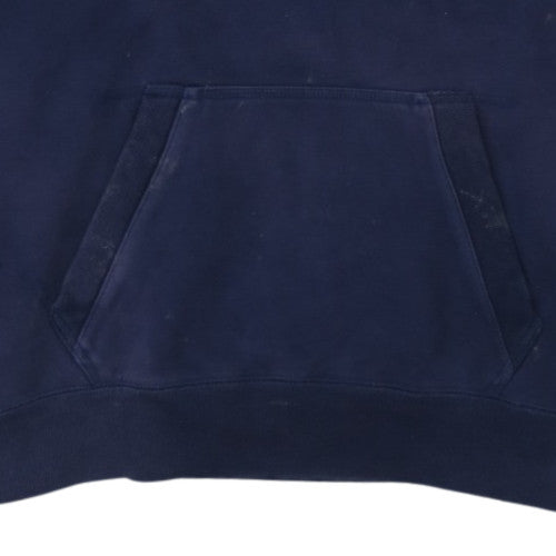 Puma Men's Blue XL Pullover Hoodie with Logo