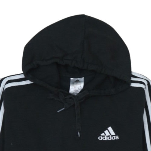 Adidas Men's Black Pullover Hoodie Small Regular Fit Sports Style