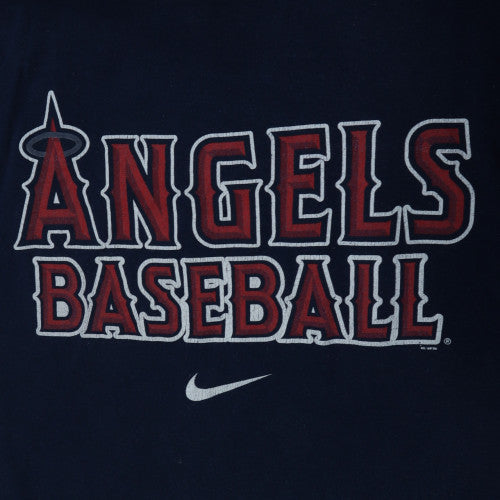 Nike Men's Blue Los Angeles Angels Baseball Graphic T-Shirt XL