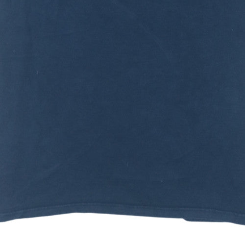Columbia Men's Blue XL Patriotic USA Graphic Cotton T-Shirt