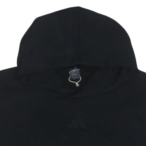 adidas Men's Black Pullover Hoodie Size L Sportswear Fleece