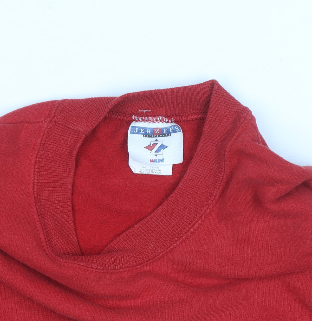 Jerzees Men's Red 'Troutville Pride' Graphic Sweatshirt L