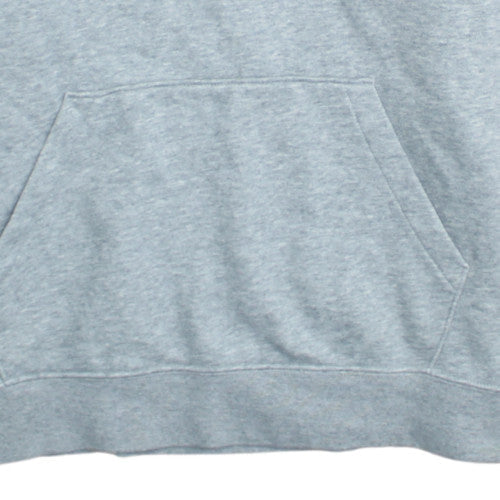 Nike Men's Grey Pullover Hoodie M Regular Fit Fleece Sweatshirt