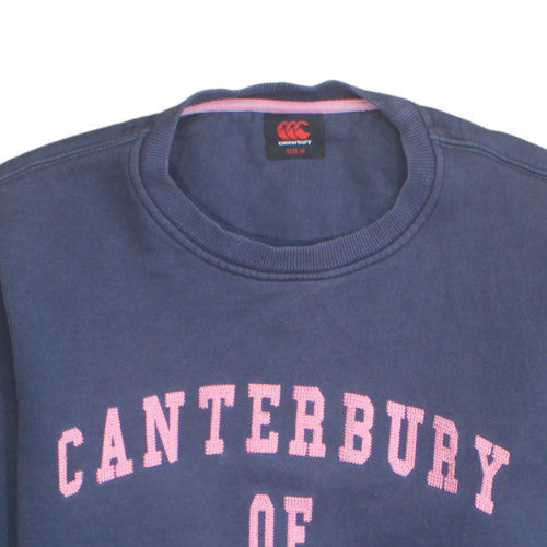 Canterbury Men's Blue Crew Neck Pullover Sweatshirt M
