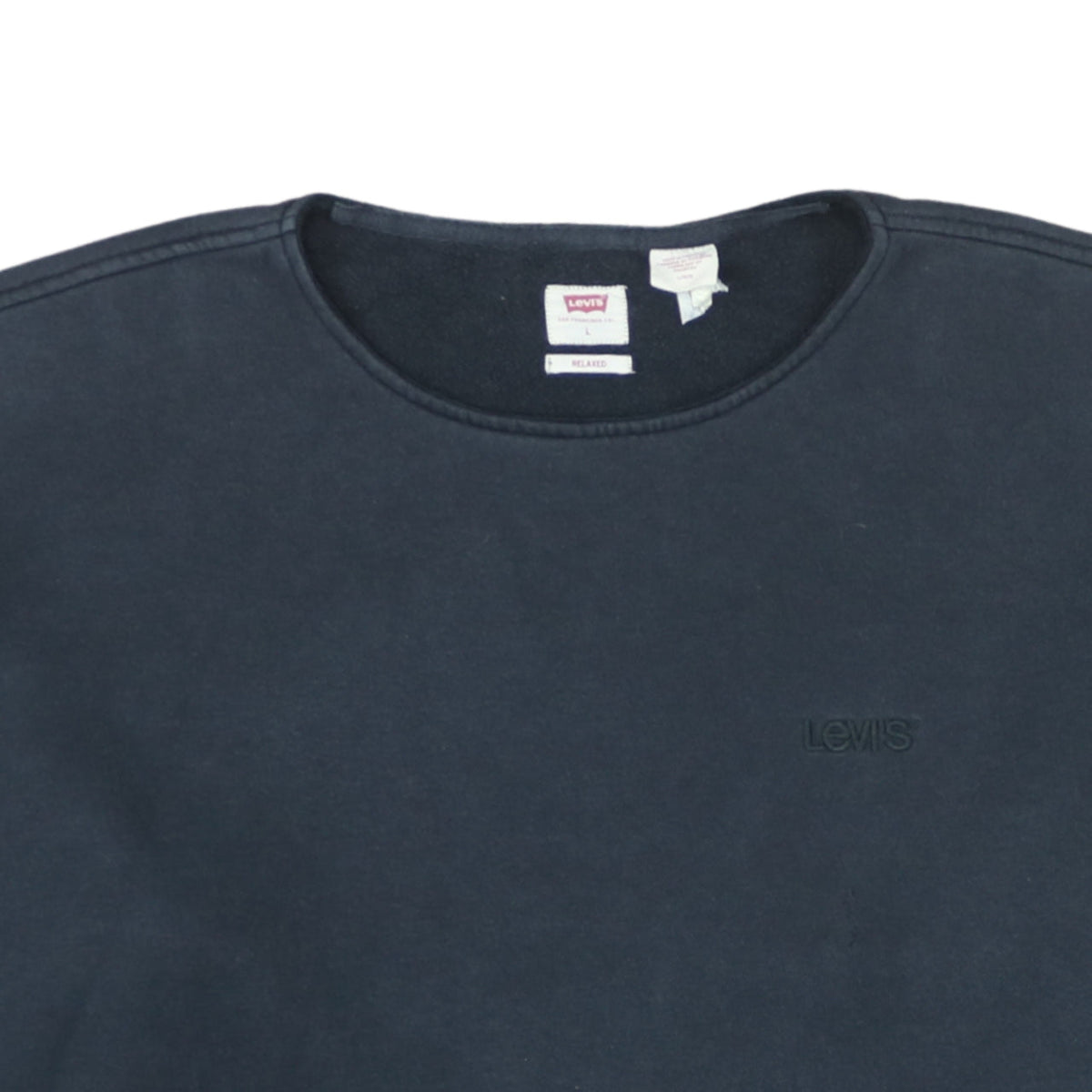 Levi's Men's Multicoloured Relaxed Fit Crew Neck Sweatshirt L