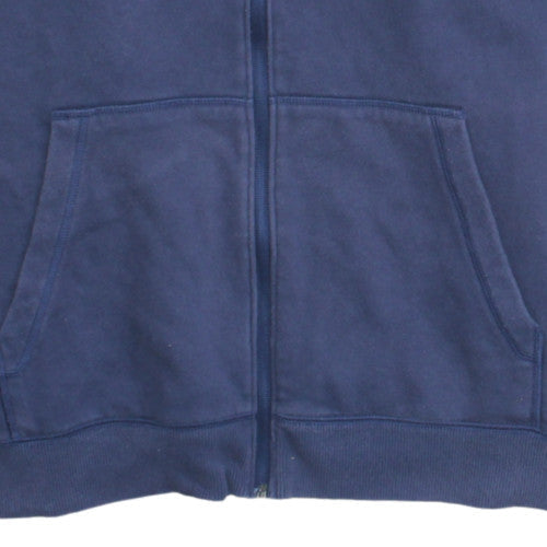 Under Armour Mens Blue Full Zip Athletic Hoodie L