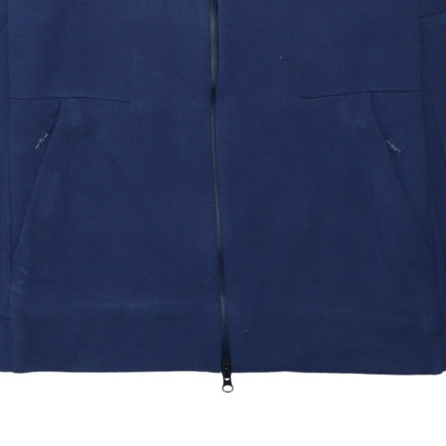 Adidas Men's Blue Full Zip Hoodie Size M Regular Fit