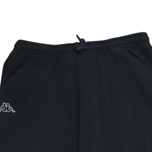Kappa Mens Black 2XL Jogger Sweatpants Cotton Blend Activewear