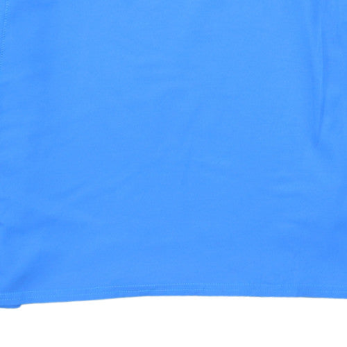 Umbro Mens Blue Everton 1/4 Zip Sports Sweatshirt Size L