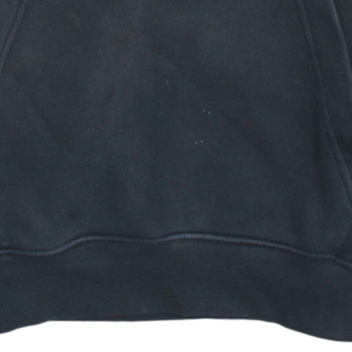 Nike Men's Black XS Pullover Hoodie with Logo Graphic Print