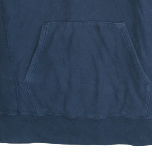 Champion Mens Navy Blue Pullover Hoodie Size L Cotton Blend