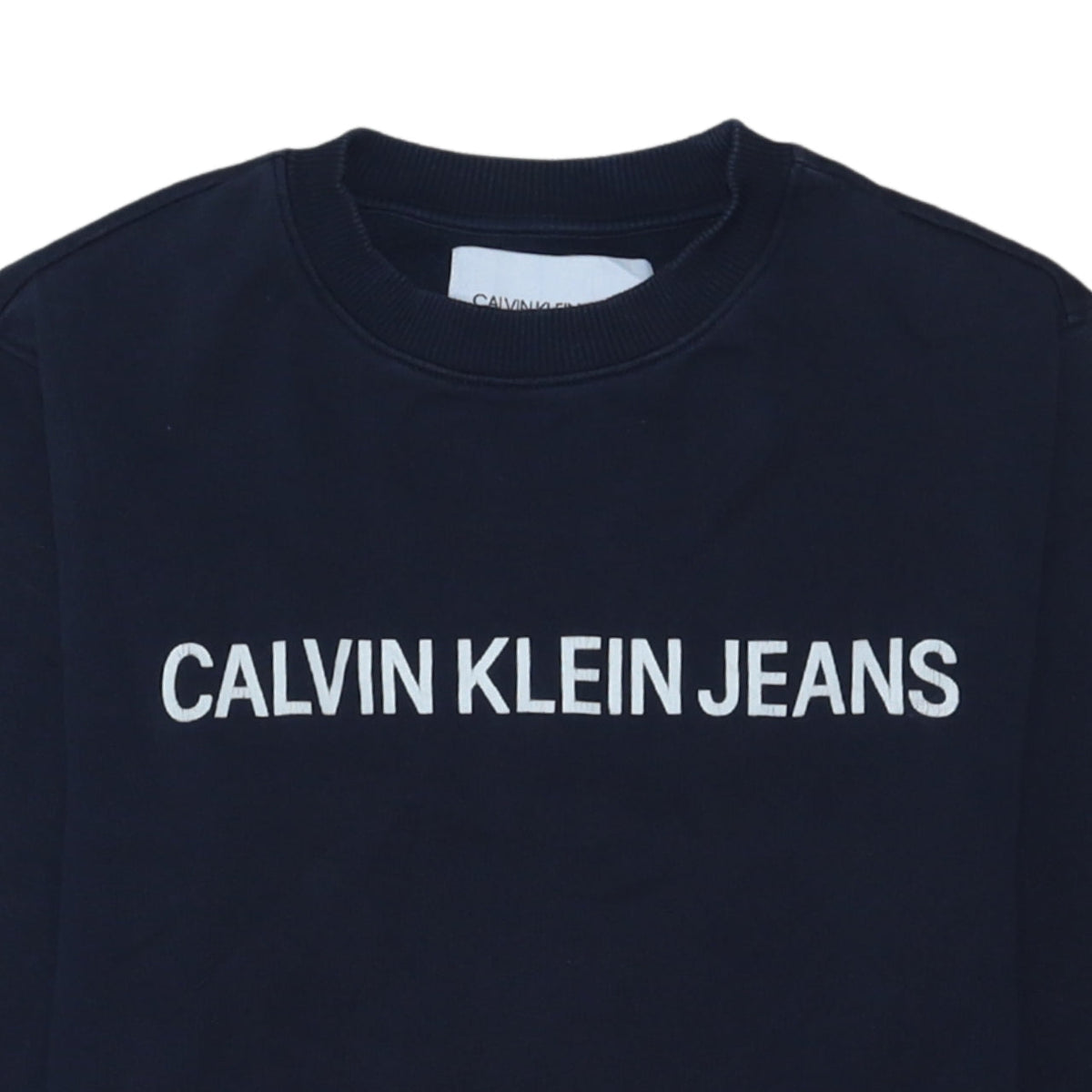 Calvin Klein Jeans Men's Blue XS Pullover Sweatshirt