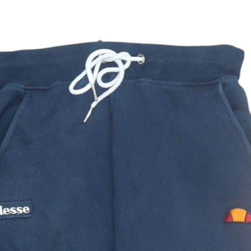 Ellesse Men's Blue Sweatpants S Regular Fit Fleece Joggers