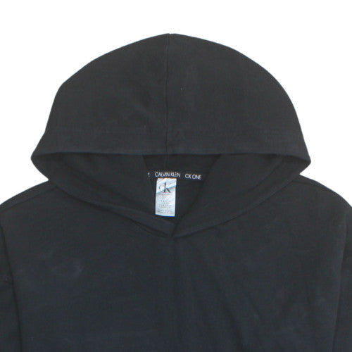 Calvin Klein Women’s Black Pullover Hoodie Size S Cotton Blend