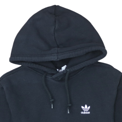 Adidas Mens Black XS Pullover Hoodie Fleece Sweatshirt