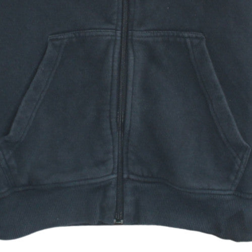 Adidas Mens Black Full Zip Hoodie Size S Classic Hooded Sweatshirt