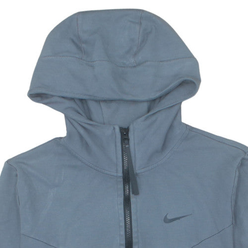 Nike Men's Blue Full Zip Lightweight Hoodie Size M
