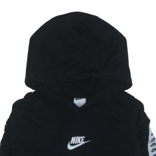 Nike Womens Black Pullover Hoodie XL Hooded Sweatshirt